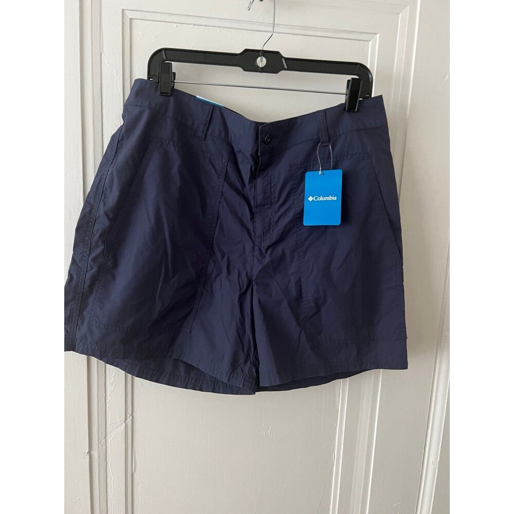 Columbia navy cotton shorts with pockets size 16